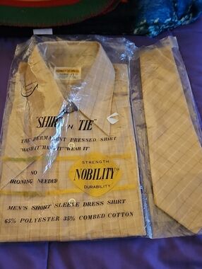 Nobilty Mens Shiry And Tie